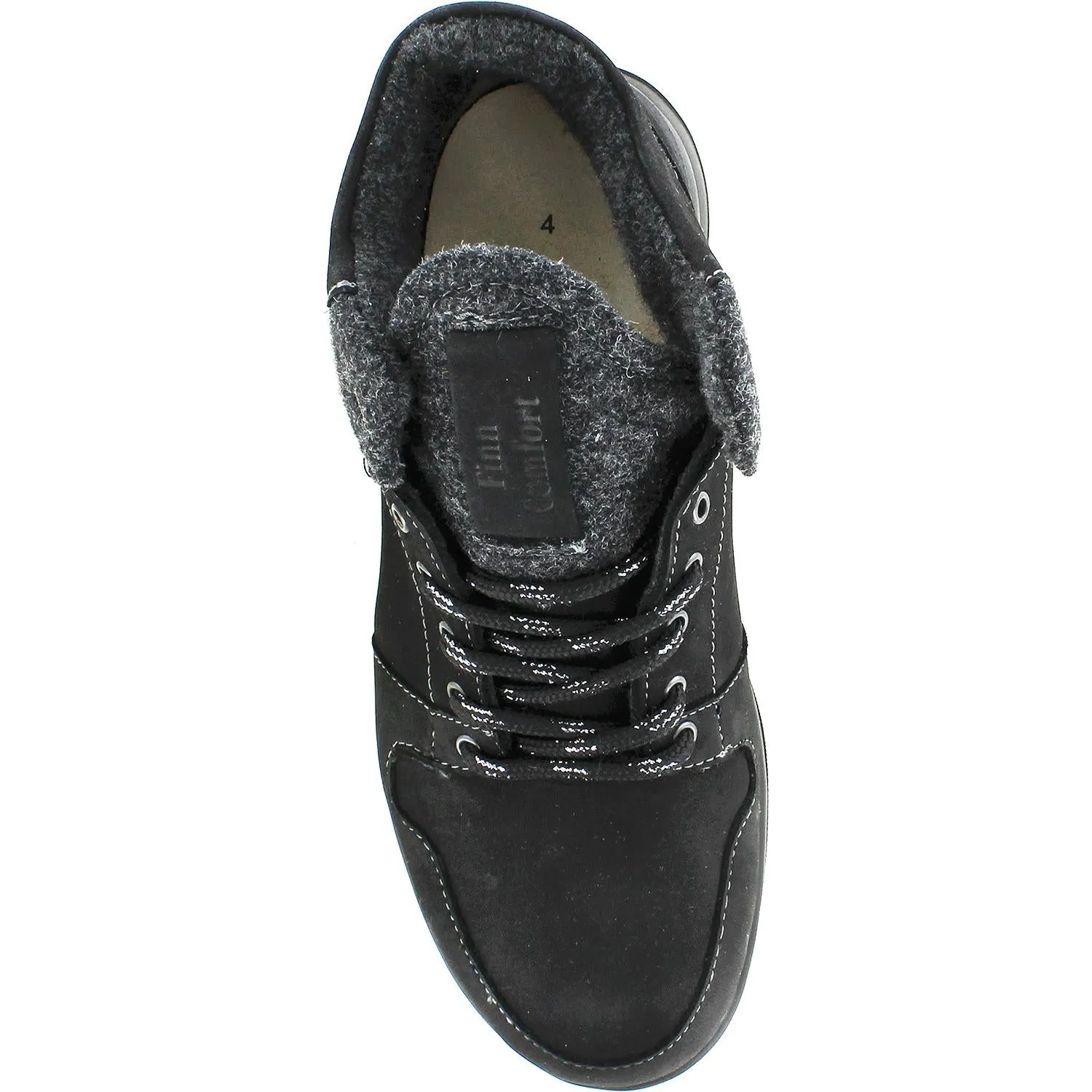 Women's Finn Comfort Carezza Black Nubuck