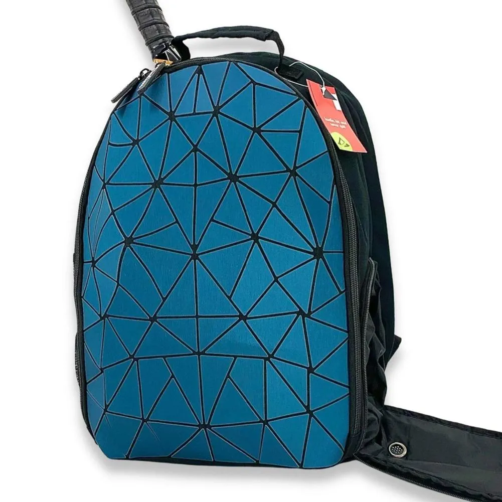 Women's Geo Tennis Backpack Blue