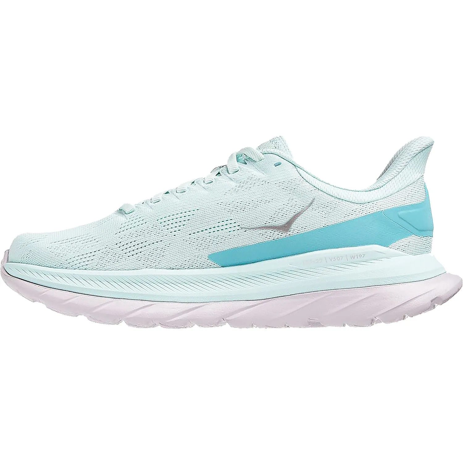 Women's Hoka One One Mach 4 Blue Glass/Coastal Shade Mesh