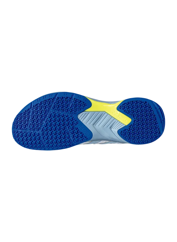 Yonex Power Cushion Cascade Accel Smoke Unisex Badminton Court Shoe (Blue/White)