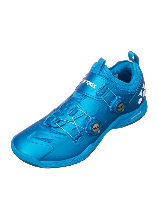 Yonex Power Cushion Infinity 2 Badminton Shoes (Metallic Blue)