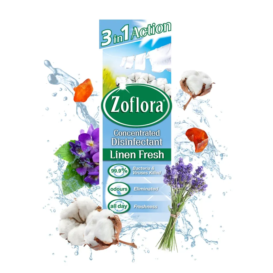 Zoflora Disinfectant: Linen Fresh 500ml